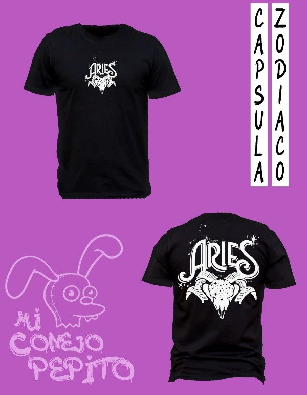 Producto - REMERA ALGODON SIGNO ZODIACO PARTE I