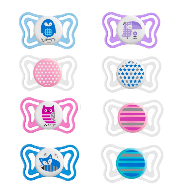 Producto - Chupete Chicco Physio Light 2-6m x2 Estampados