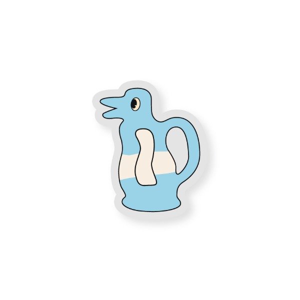Producto - Sticker Pingüino BICOLOR