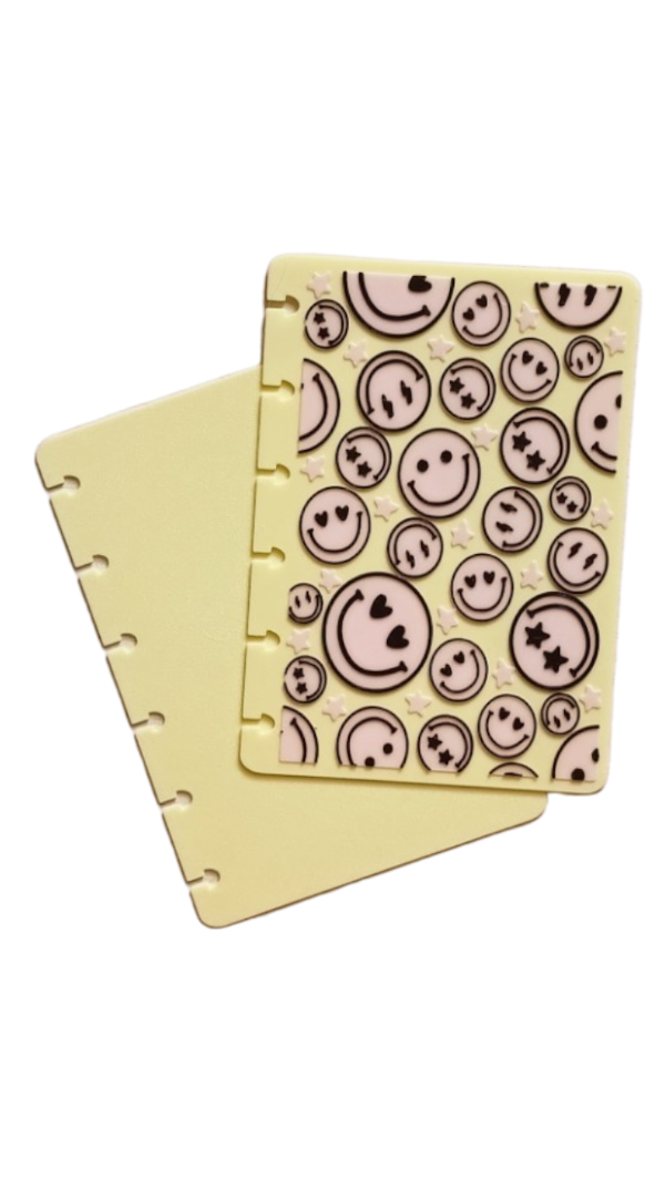 Producto - Tapas A6 Cuaderno Agenda De Disco Inteligente - Smile