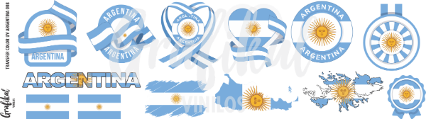 Producto - Transfer Color UV Argentina 008