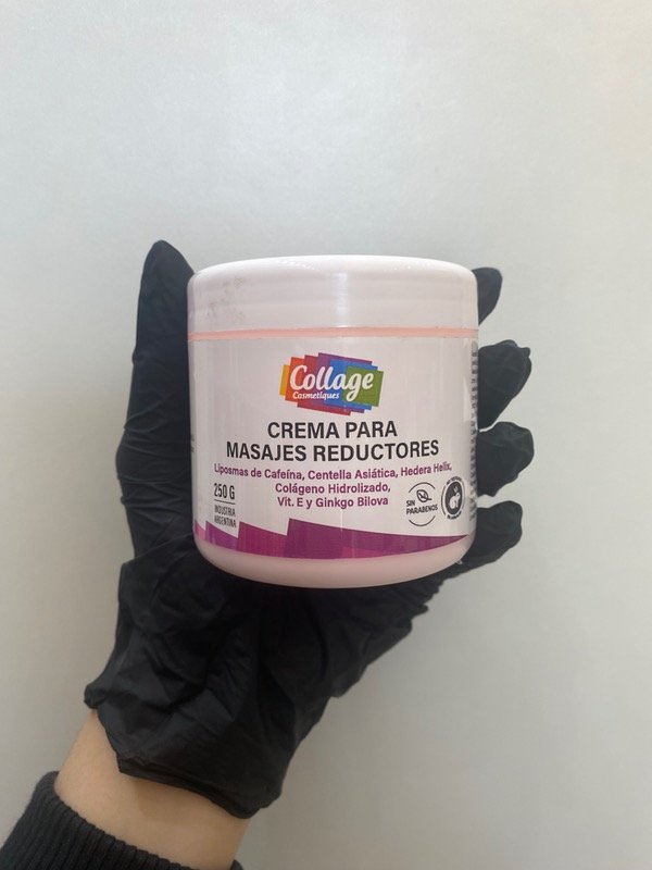 Producto - Crema para masajes reductores x250g