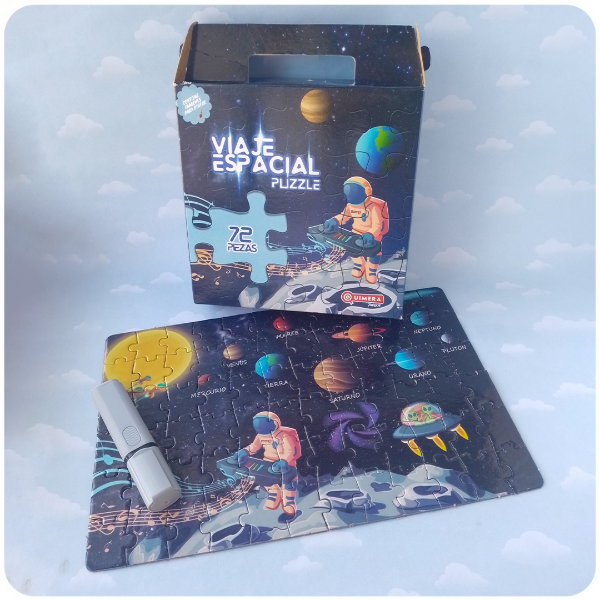 Producto - Rompecabezas Viaje Espacial - 72 Piezas