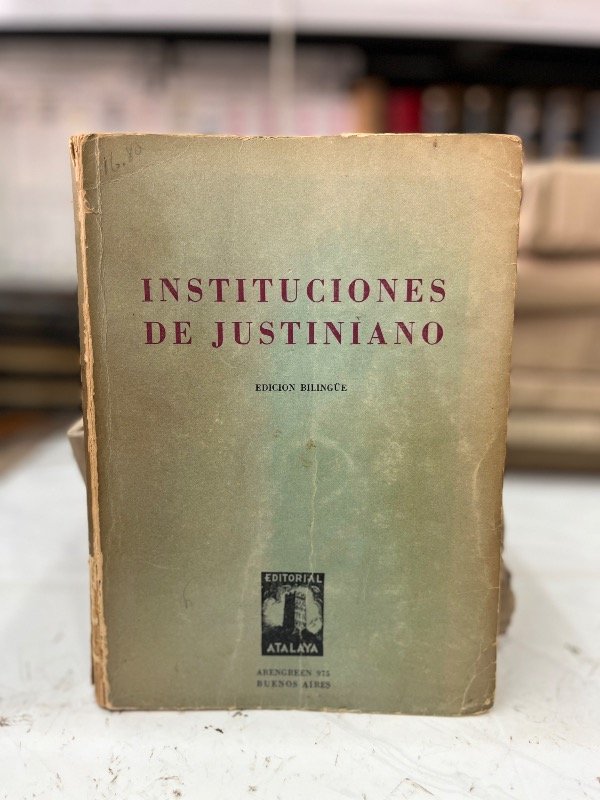 Producto - INSTITUCIONES DE JUSTINIANO - 3