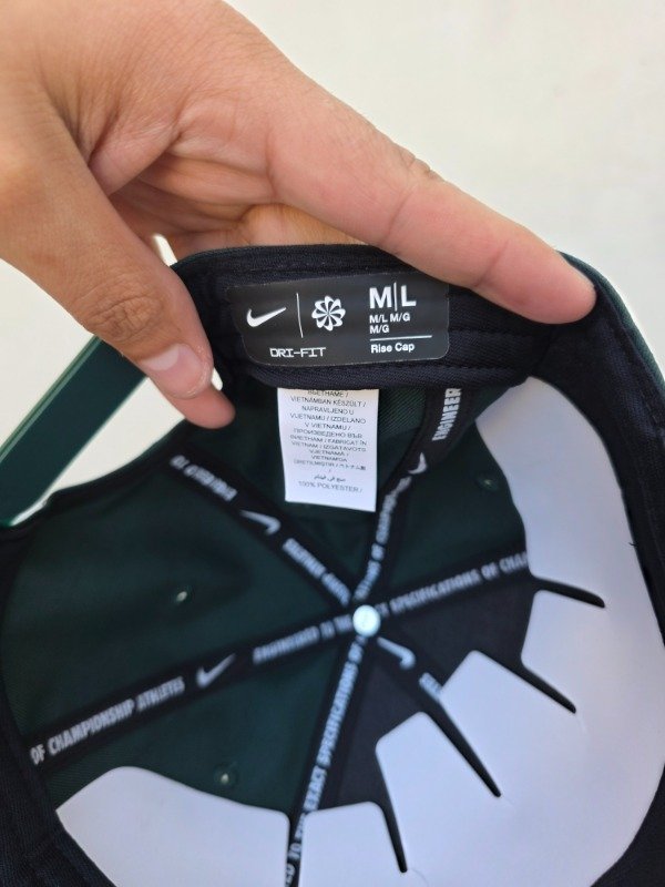 Michigan state spartans nike rise adjustable green — imagen 11