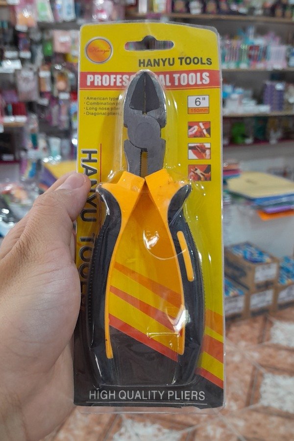 Producto - PINZA EN BLISTER AMARILLO