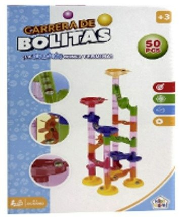Producto - JUEGO DE MESA CARRERA DE BOLITAS 50PZAS