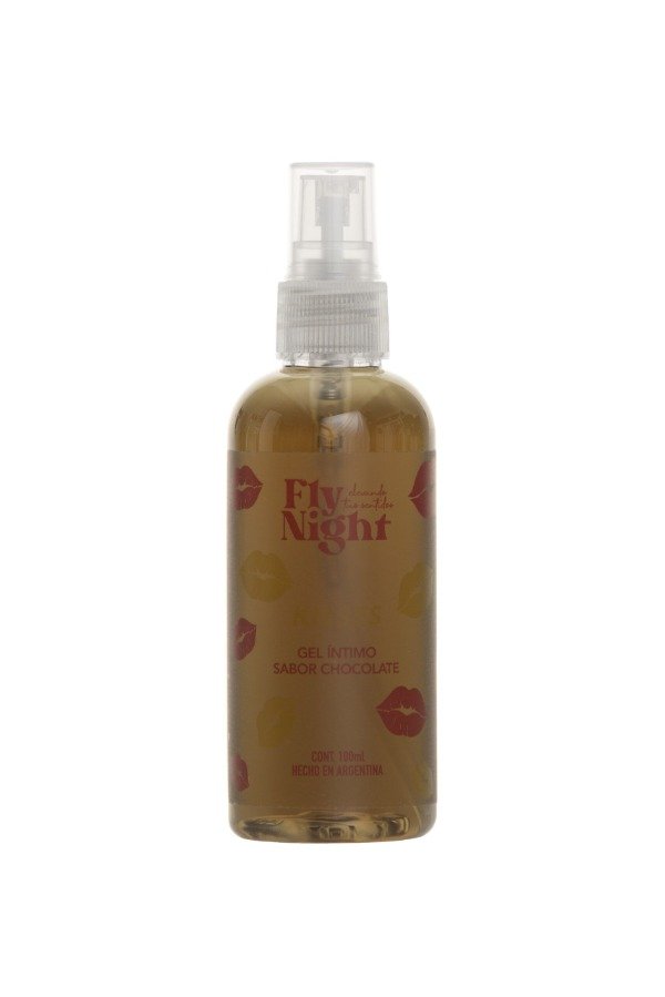 Producto - Fly Night - Lubricante Comestible Kisses Chocolate - Base acuosa 100ml