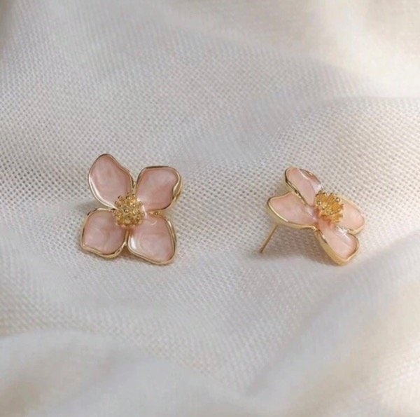 Producto - Aros Clover - Rosa