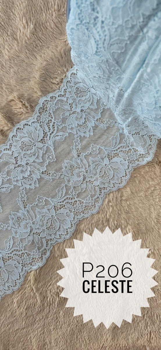 Producto - P206 PUNTILLA CELESTE 18 cm