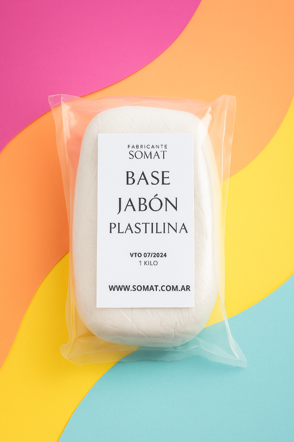 Producto - Base jabón plastilina 500grs