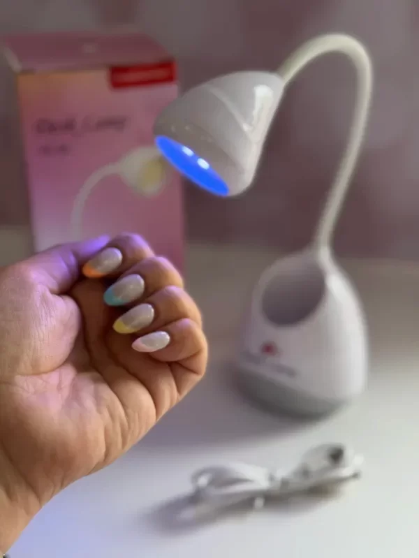 Producto - Lampara uv Cabina recargable para soft gel 36w