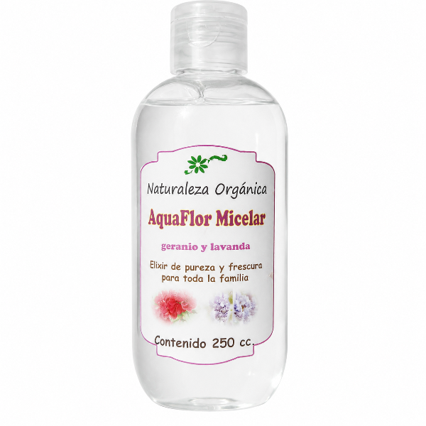 Producto - Agua Micelar AquaFlor - Limpieza Suave y Natural para tu Piel - 0