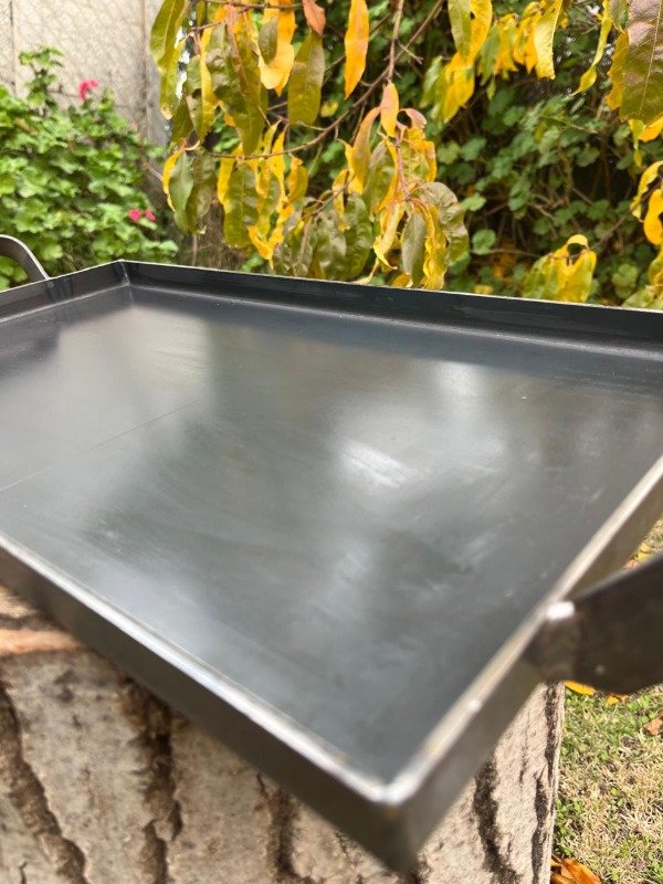 Producto - Plancha 2 hornallas BAJA + ESPATULA