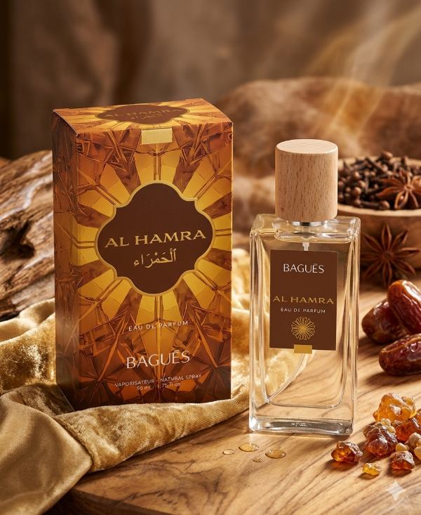 Producto - Perfume Árabe "Al Hamra" (Angels Share de Kilian) Bagues 50 ml