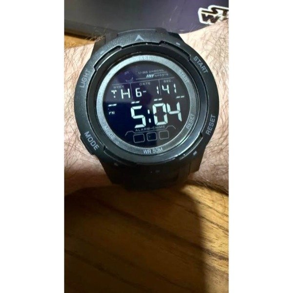 Producto - Reloj para hombre deportivo digital SMAEL negro sumergible - 3