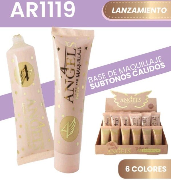 Producto - BASE LÍQUIDA SUBTONOS CALIDOS - 4 ANGELS