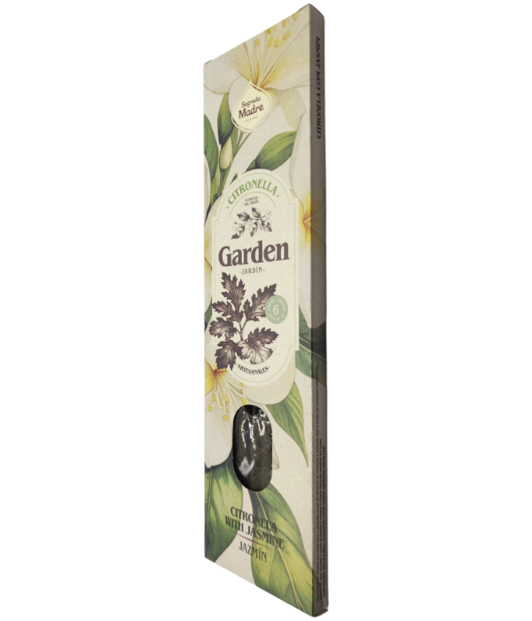 Producto - Sahumerios Garden Citronella Sagrada Madre - 6 Varillas - Jazmín