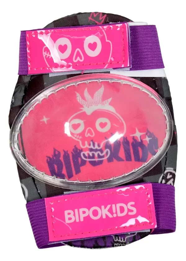Producto - Kit de Protección Codera Rodillera y Muñequera Modelo Rosa y Negro - 0