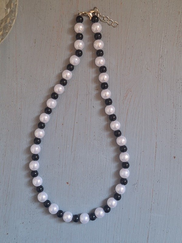 Producto - Collar perlas bicolor