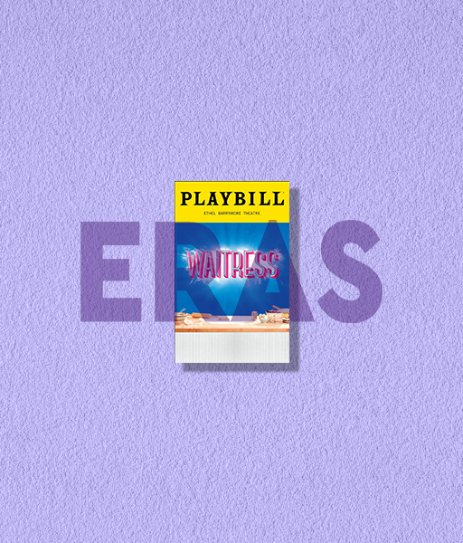 Producto - STICKERS UV-  WAITRESS - PLAYBILL