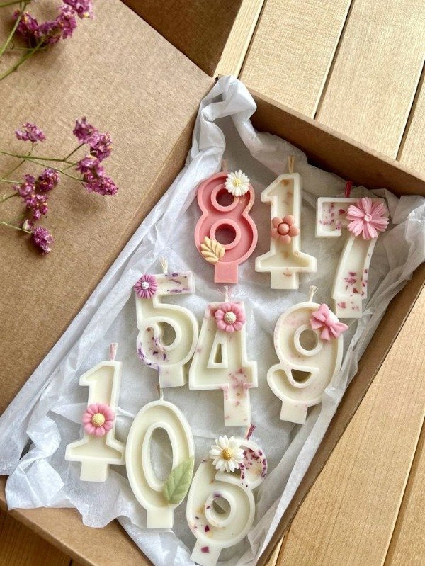 Producto - Molde termoformado Numeros ideal velas, paletas chocolate, medida 6 x 3 cm c/u