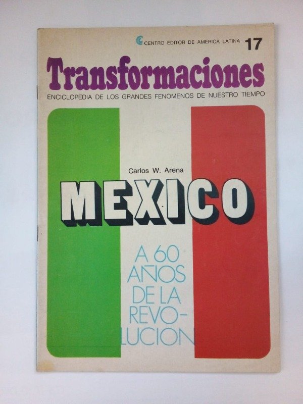 Producto - Transformaciones #17 México - Carlos W Arena - CEAL 1971