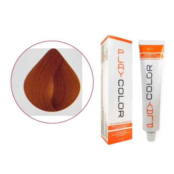 Producto - 7.4 RUBIO COBRIZO PLAY COLOR 60GR