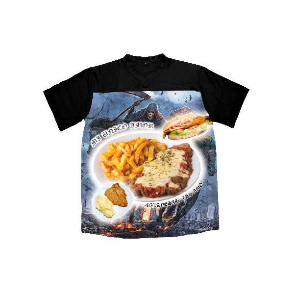 Producto - Remera Milanesas Gotica