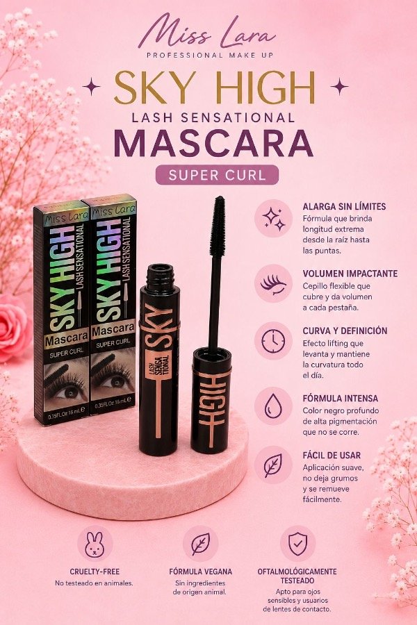 Producto - Máscara de pestañas SKY HIGH MISS LARA