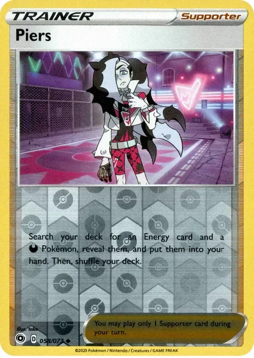 Producto - Piers - 58/73 - Champion's Path - Reverse Holo