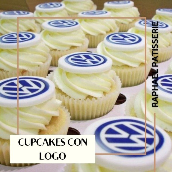 Producto - Cupcakes con logo personalizado