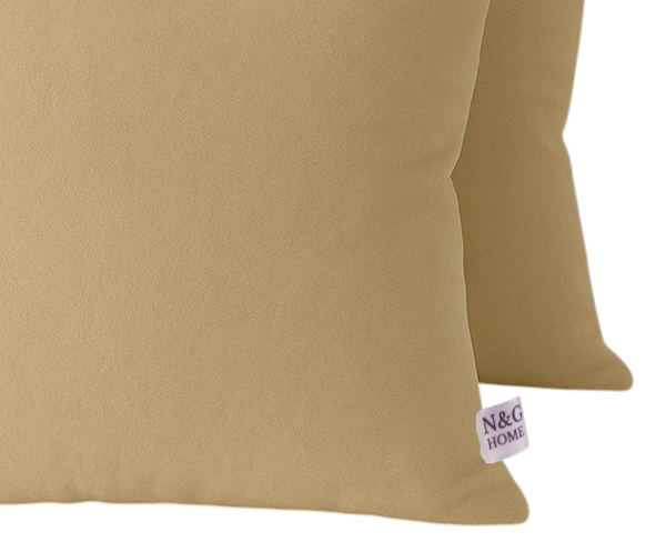 Producto - Set 2 Almohadones 40x40cm Arena - 1