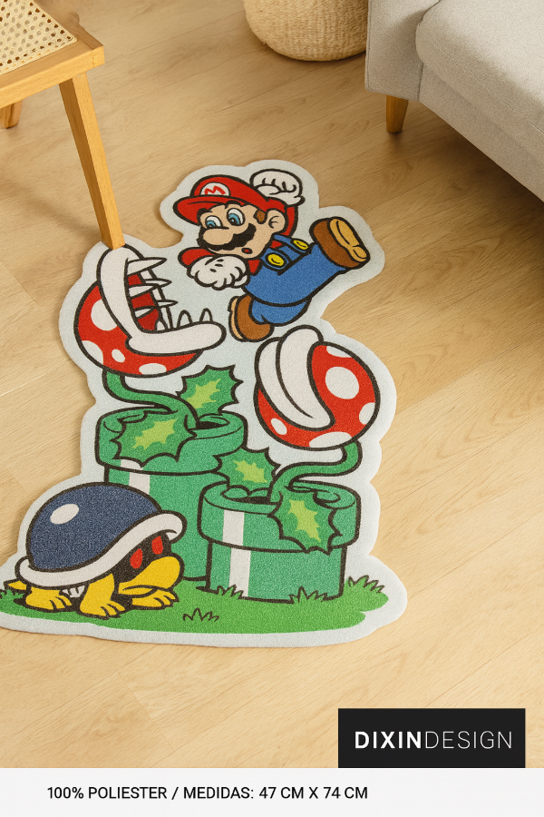 Producto - Alfombra Super Mario + Regalo