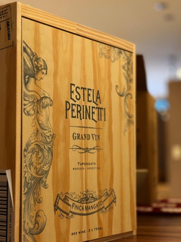 Producto - Grand Vin 2020 caja de madera x3 botellas