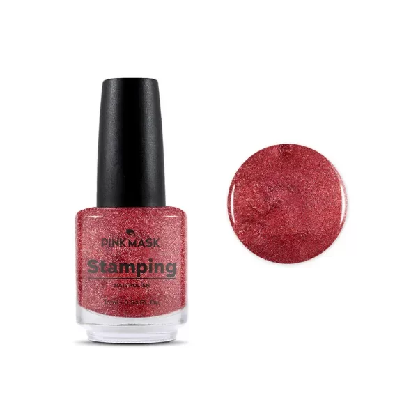 Producto - Esmalte Para Stamping Pink Mask - Rojo