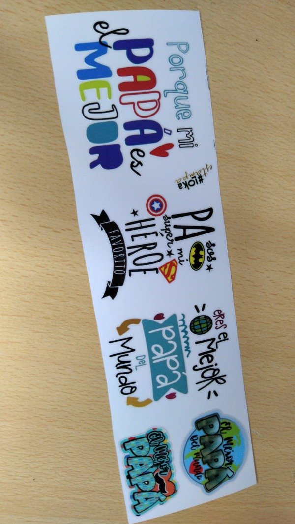 Producto - UV Tiras 8x28cm Día del Padre #2