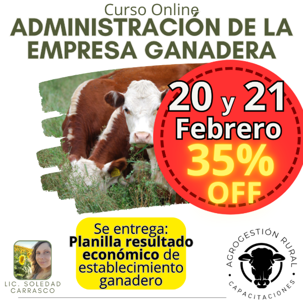 Producto - Curso online Administración de la Empresa Ganadera