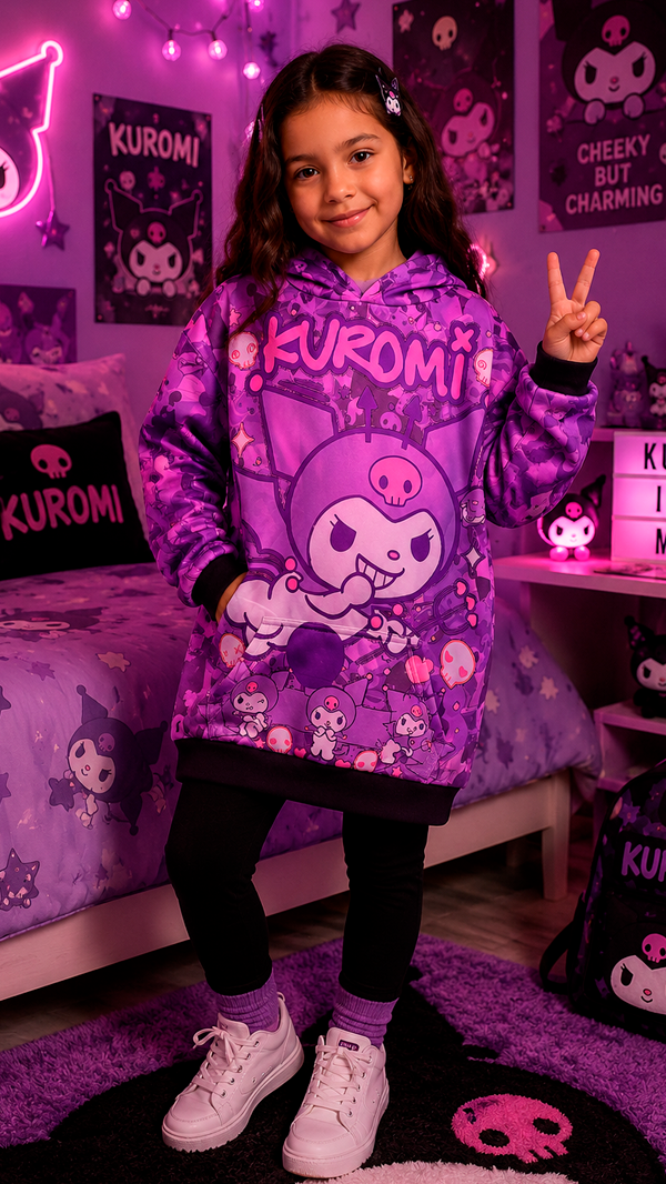 Producto - Buzo Frizado Kuromi niños
