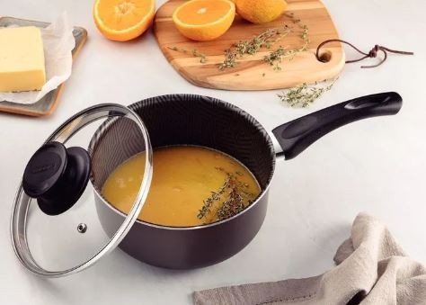 Producto - Cacerola con mango tapa vidrio antiadherente Tramontina Paris 28525 - 3