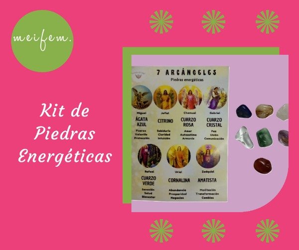 Producto - Kit de Piedras Energéticas