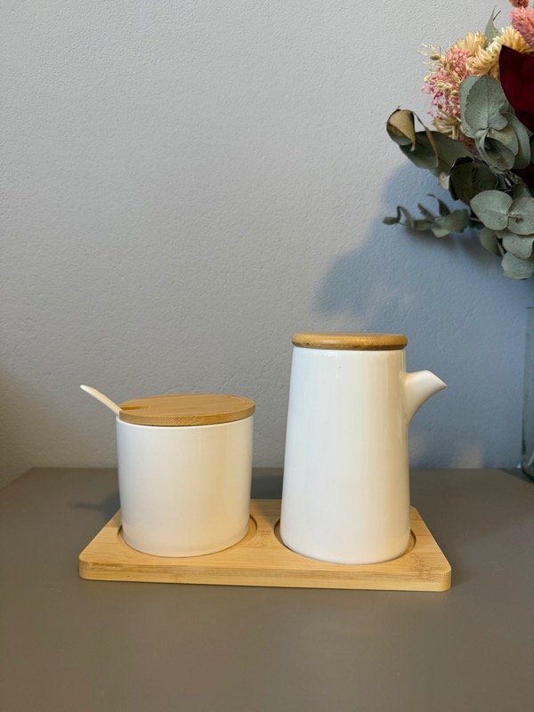 Producto - Set tetera y azucarera Caridad