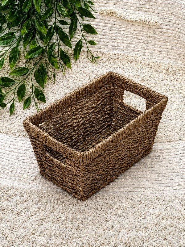 Producto - Cesta De Mimbre 25x16xm