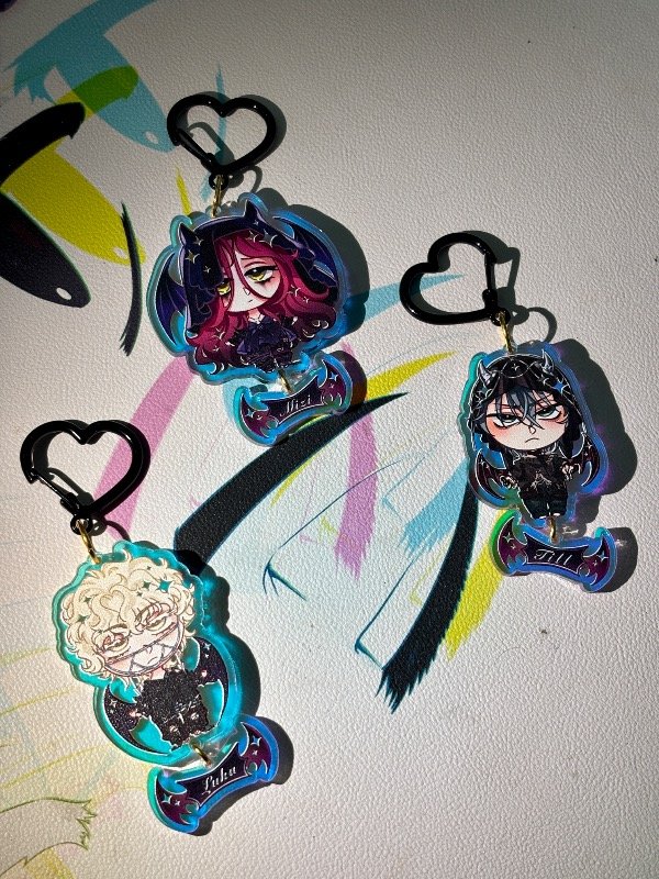 Producto - Llaveros alien stage Angel/Demons - 0