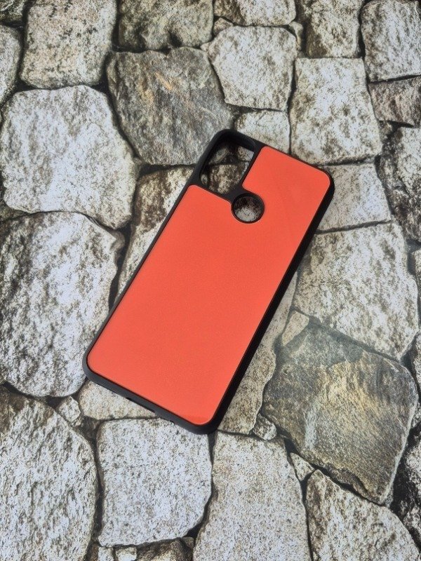 Producto - Funda rígida Moto E20/E40 naranja