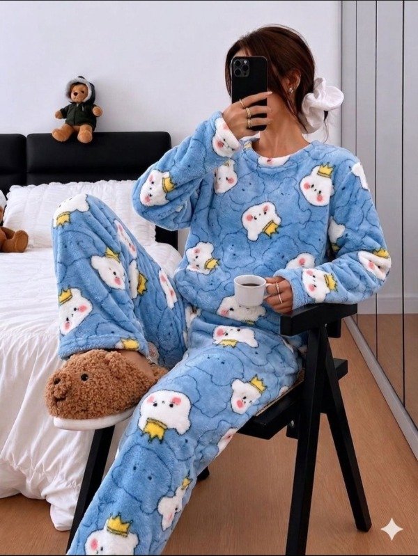 Producto - PIJAMA NOA - POLAR SOFT