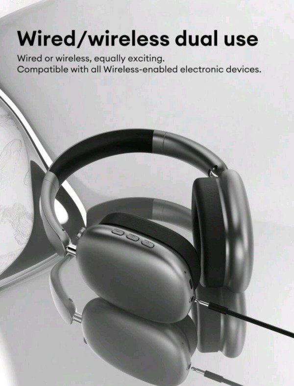 Producto - Hyundai MusPods Max  Auriculares Inalámbricos con Cancelación de Ruido