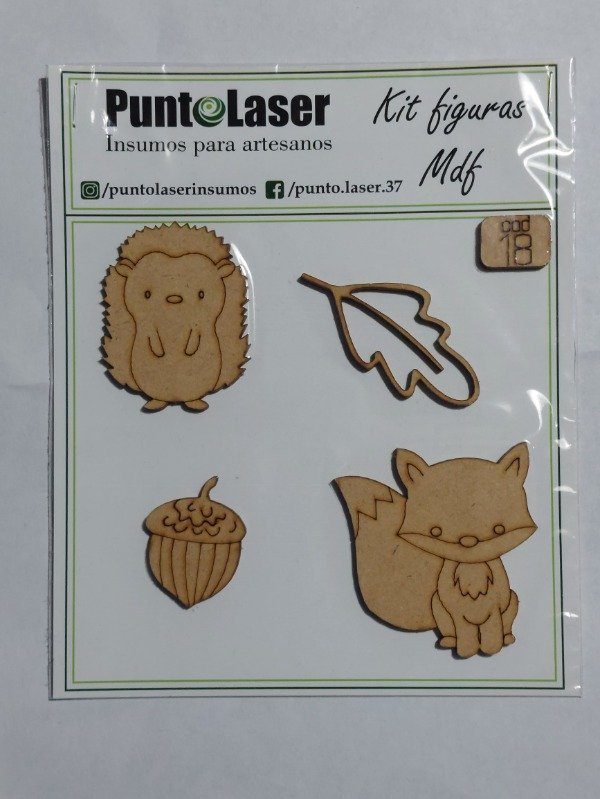 Producto - Kit Figuras mdf - cod 18
