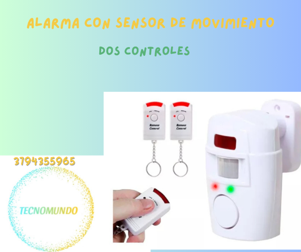 Producto - alarma con sensor de movimiento