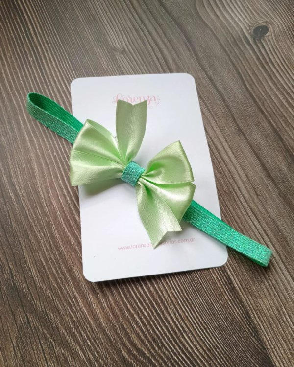 Producto - Vincha Elastica - Verde Agua